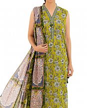 Lime Green Lawn Suit