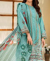 Fountain Blue Lawn Suit