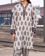 Light Grey Lawn Suit (2 Pcs)- Pakistani Lawn Dress