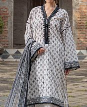 Light Grey/Black Lawn Suit