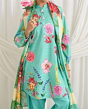 Turquoise Dobby Suit