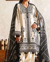 Ivory/Black Lawn Suit