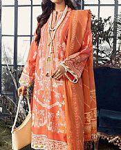 Coral Khaddar Suit- Pakistani Winter Dress