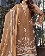 Fawn Khaddar Suit- Pakistani Winter Dress