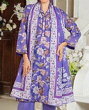 Gul Ahmed Pastel Purple Khaddar Suit- Pakistani Winter Clothing