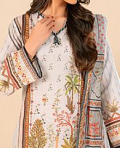 Gul Ahmed Light Grey Khaddar Suit- Pakistani Winter Clothing