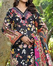Gul Ahmed Black Khaddar Suit- Pakistani Winter Clothing