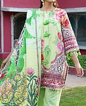 Gul Ahmed Light Green Khaddar Suit- Pakistani Winter Dress