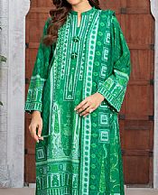 Gul Ahmed Emerald Green Khaddar Suit- Pakistani Winter Dress