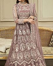 House Of Nawab Taupe Pink Net Suit- Pakistani Chiffon Dress