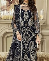 House Of Nawab Black Net Suit- Pakistani Designer Chiffon Suit