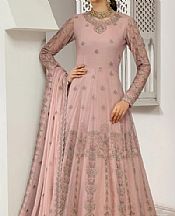 House Of Nawab Tea Pink Chiffon Suit- Pakistani Chiffon Dress
