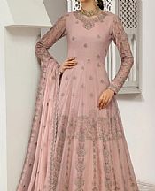 Tea Pink Chiffon Suit- Pakistani Designer Chiffon Suit