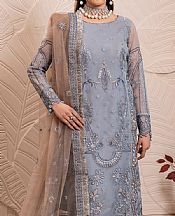 Santa Grey Organza Suit