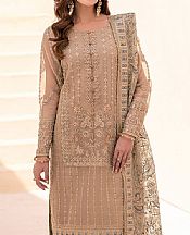 Tan Organza Suit