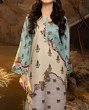 Humdum Multicolor Lawn Suit (2 Pcs)- Pakistani Designer Lawn Suits
