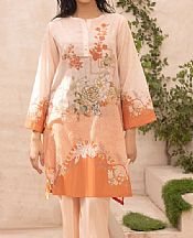 Humdum Pink/Rust Lawn Suit (2 Pcs)- Pakistani Lawn Dress