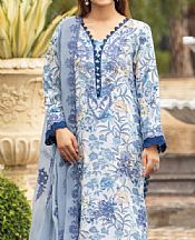 Cloudy Blue Karandi Suit