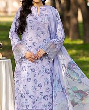 Humdum Lavender Lawn Suit- Pakistani Lawn Dress