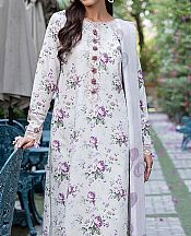Humdum Off-white Lawn Suit- Pakistani Lawn Dress