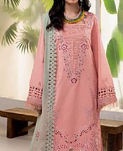 Humdum Rose Pink Viscose Suit- Pakistani Winter Clothing