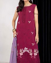 Humdum Wine Viscose Suit- Pakistani Winter Clothing