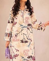 Humdum Off-white Cotton Suit (2 Pcs)- Pakistani Designer Lawn Suits