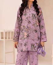 Humdum Lavender Cotton Suit (2 Pcs)- Pakistani Lawn Dress