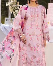 Humdum Pink Lawn Suit- Pakistani Lawn Dress