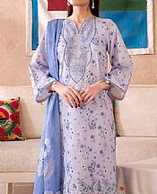 Humdum Lavender Lawn Suit- Pakistani Lawn Dress