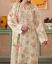 Humdum Green Mist Lawn Suit- Pakistani Lawn Dress