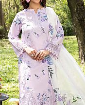 Humdum Lilac Lawn Suit- Pakistani Lawn Dress