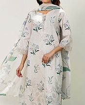 Humdum Off White Lawn Suit- Pakistani Lawn Dress