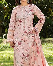 Humdum Light Pink Lawn Suit- Pakistani Designer Lawn Suits