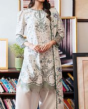 Humdum White/Grey Khaddar Suit- Pakistani Winter Clothing