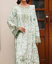 Humdum Sage Green Khaddar Suit- Pakistani Winter Clothing