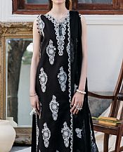 Humdum Black Lawn Suit- Pakistani Lawn Dress