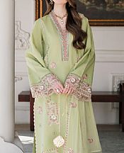 Humdum Green Mist Lawn Suit- Pakistani Designer Lawn Suits