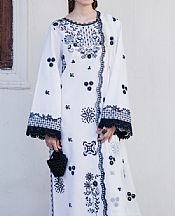 Humdum White Lawn Suit- Pakistani Lawn Dress