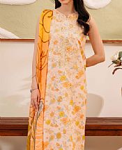 Humdum Peach Viscose Suit- Pakistani Winter Clothing