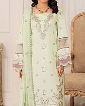 Humdum Pale Green Lawn Suit- Pakistani Lawn Dress
