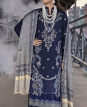 Navy Blue Wool Suit