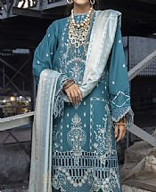 Hippie Blue Wool Suit