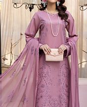Humdum Mauve Lawn Suit- Pakistani Lawn Dress