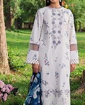 Humdum Off White Lawn Suit- Pakistani Lawn Dress