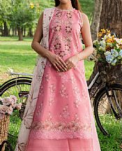 Humdum Sea Pink Lawn Suit- Pakistani Designer Lawn Suits