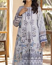 Humdum Light Grey Lawn Suit- Pakistani Lawn Dress