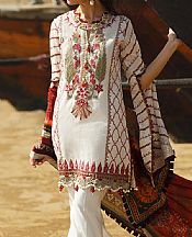 White Lawn Suit- Pakistani Lawn Dress