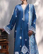 Image Teal Blue Lawn Suit- Pakistani Lawn Dress
