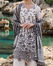 Image Off-white Lawn Suit- Pakistani Lawn Dress